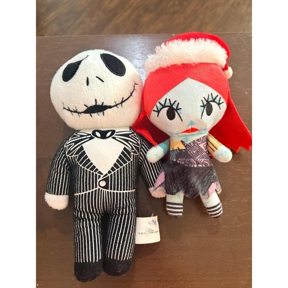 Jack and Sally nightmare before Christmas plush‎ bundle